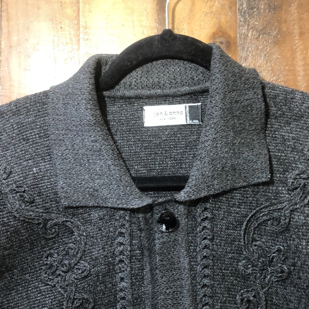 Jon & Anna Embroidered Bohemian Cardigan Sweater - Picture 5 of 9